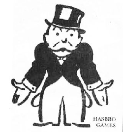 2011 online steamboat race - monopoly man - too bad