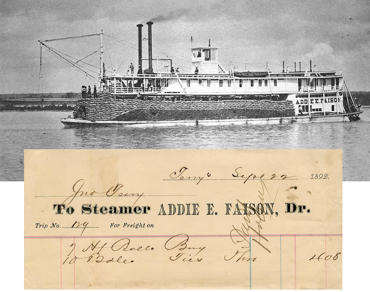 steamboat waybill