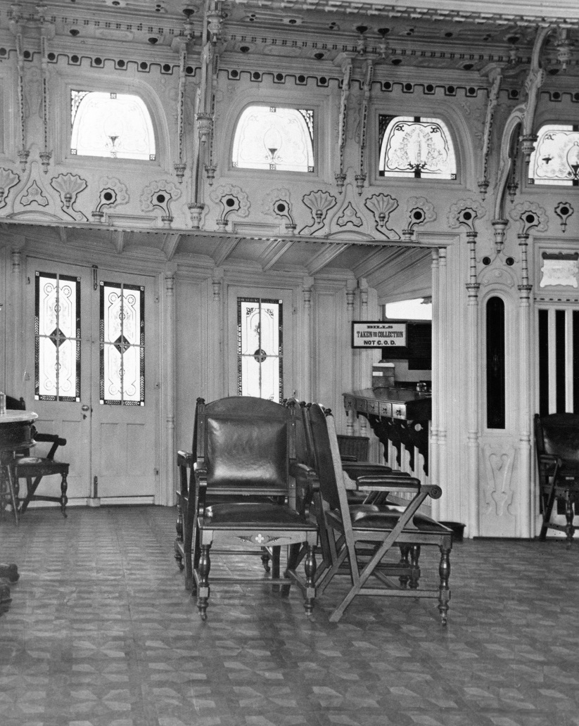 CabinJ.M.WhitePursersDeskSignForNORI