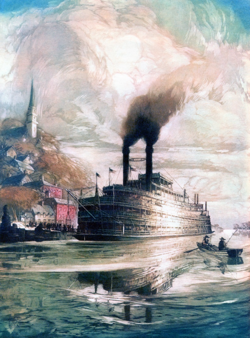 Calendar1949Brown-BigelowRiverQueenAlMettelForNORI