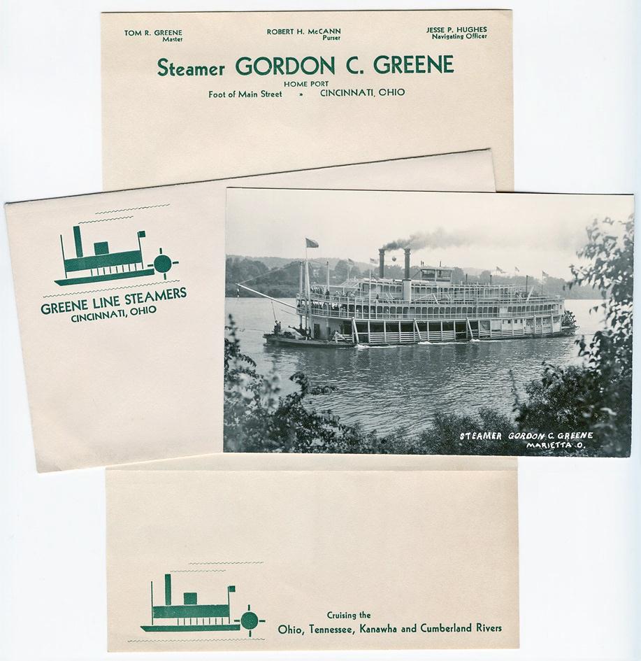 GordonCGreeneLetterheadEnvelopePostCardforNORI