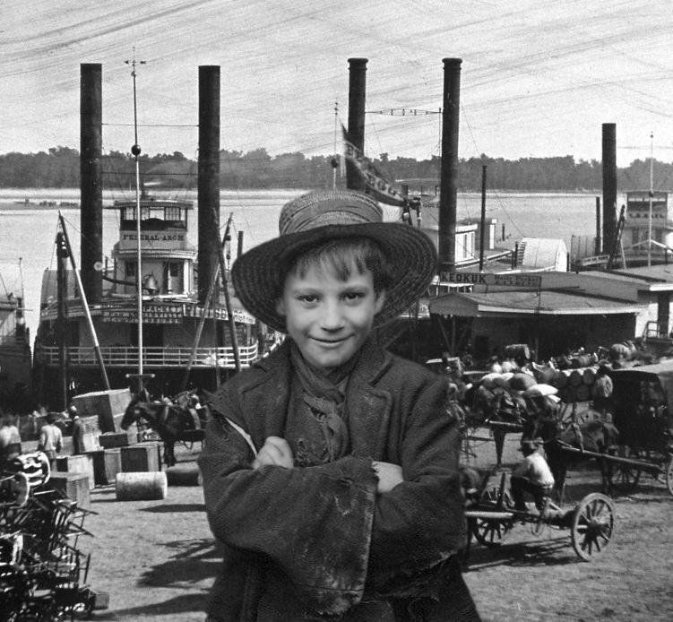 HUCK_FINN_StLouisLanding1853_LondonStreetUrchinEXP