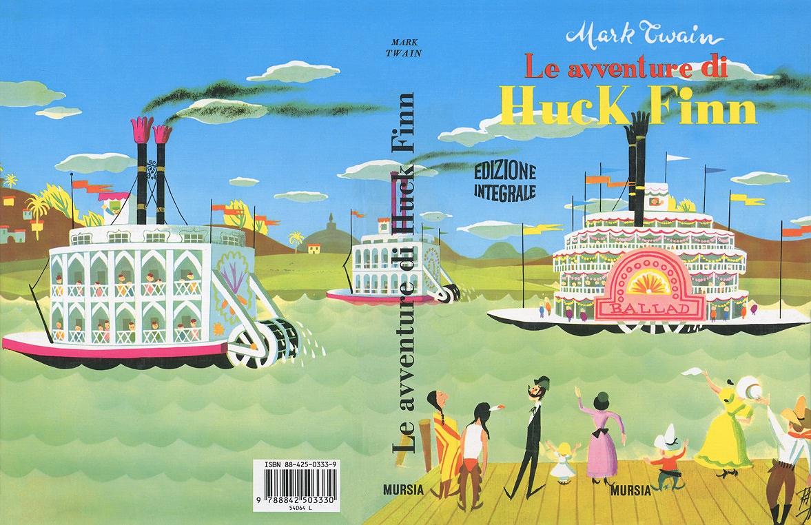 HuckFinnITALIANcartoonCoverREDUCEDforNORI