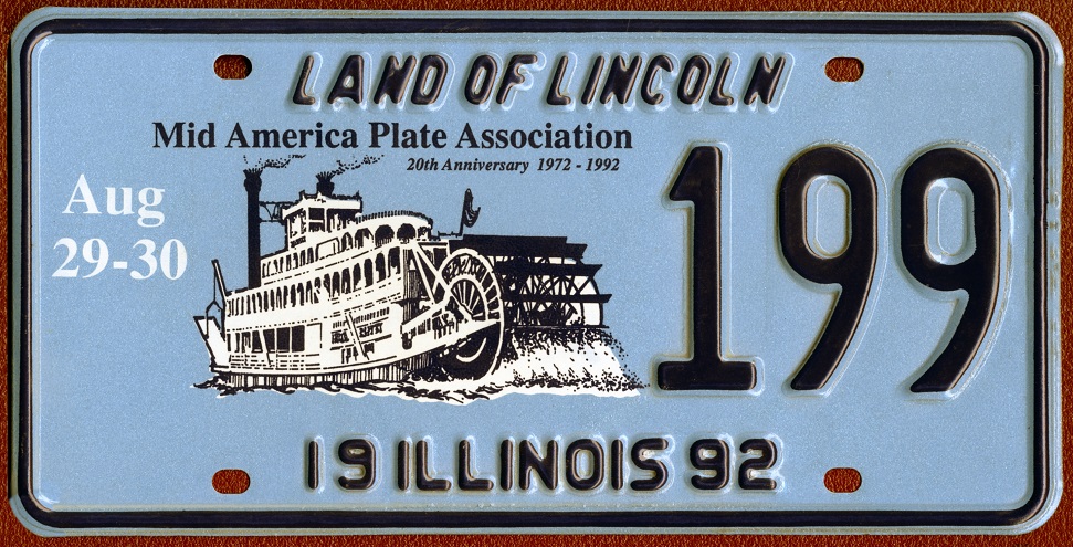 JuliaBelle1992IllinoisLicensePlate33percentForNORI