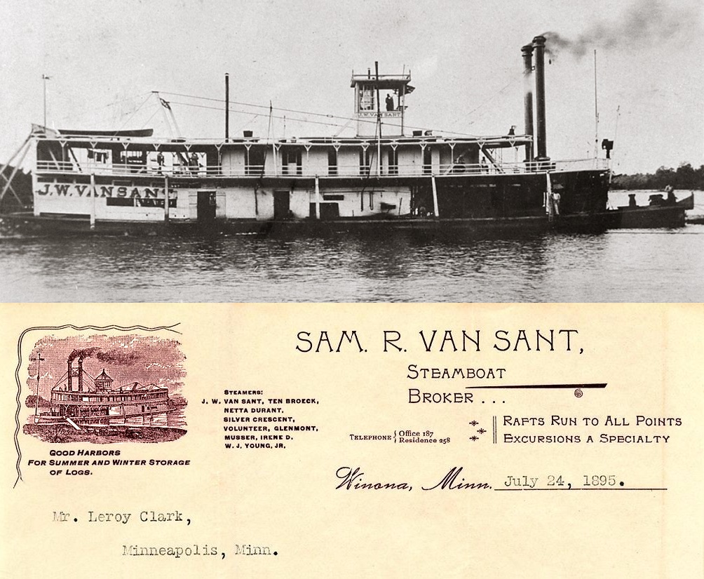 LetterheadSamRVanSantandPhotoofJWVanSant