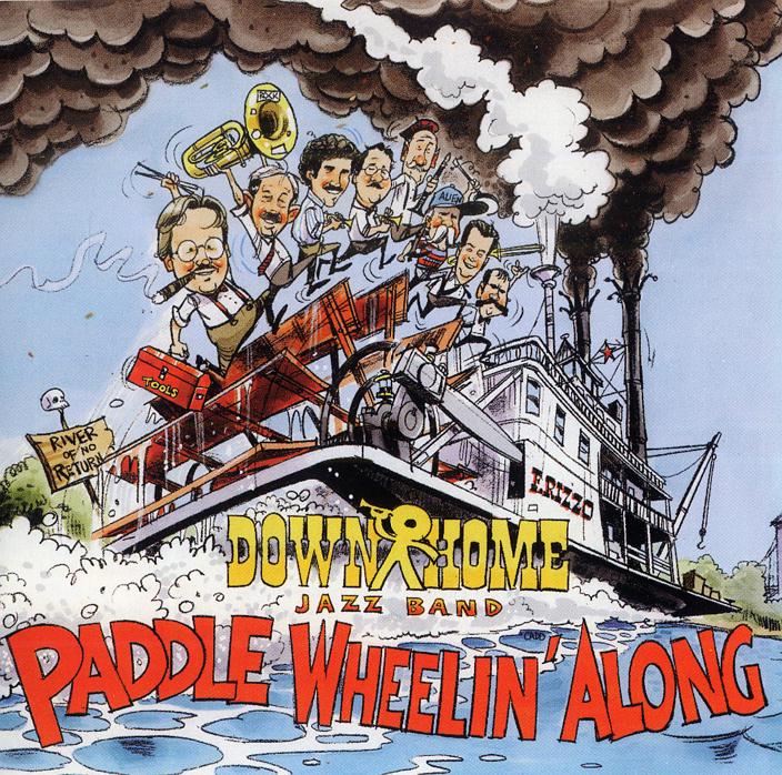 PaddleWheelinCDcoverDownHomeJazzBand