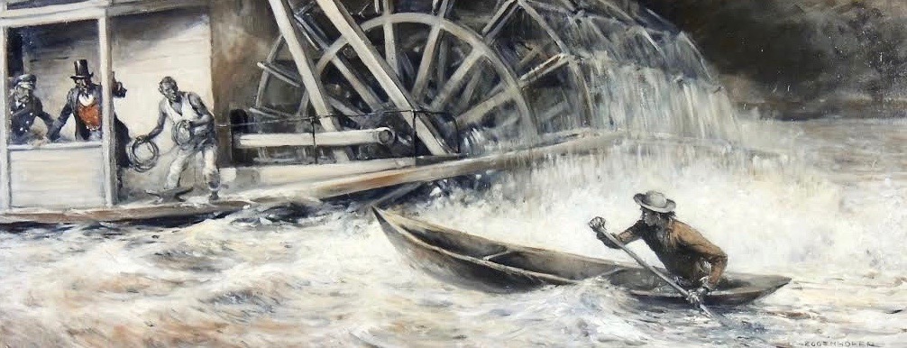 PaintingCaughtInTheUndercurrentOfPaddlewheelNickEggenhofer