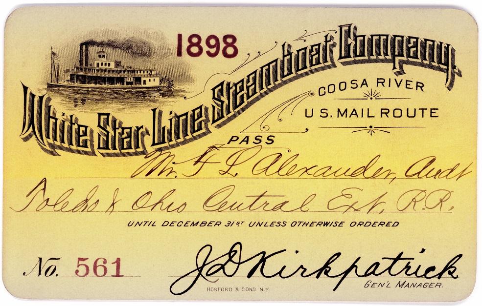 Pass1898WhiteStarSteamboatCoCoosaRiver