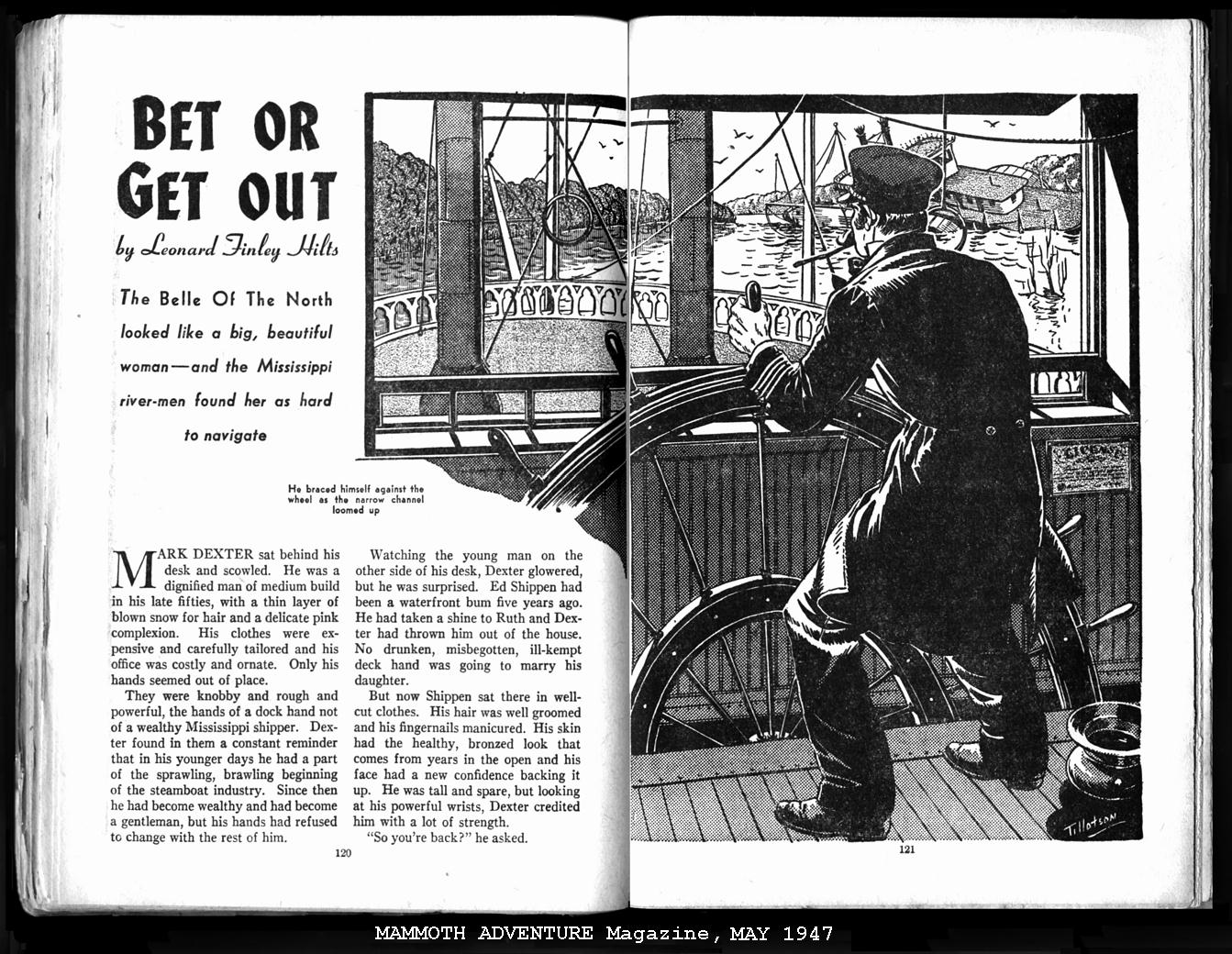 PilotHousePulpStoryMammothAdventureMay1947EXP