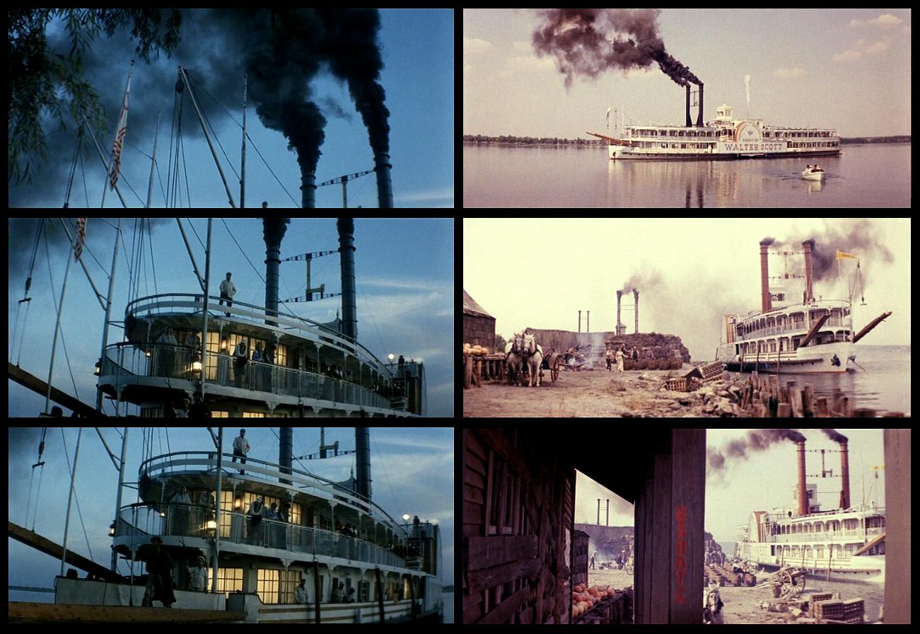 Russian HUCK FINN 1972 six screen captures