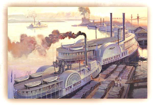 SacramentoRiverNewWorldQueenCityByParkMerrill