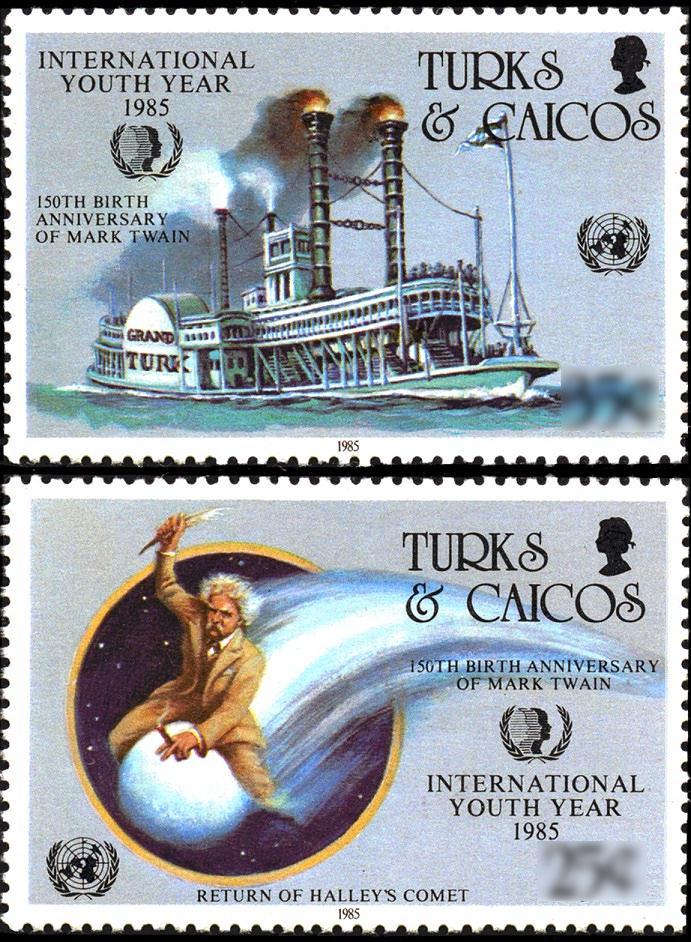 StampsValueBlurredTwain's150thTurksCaicosForNORI