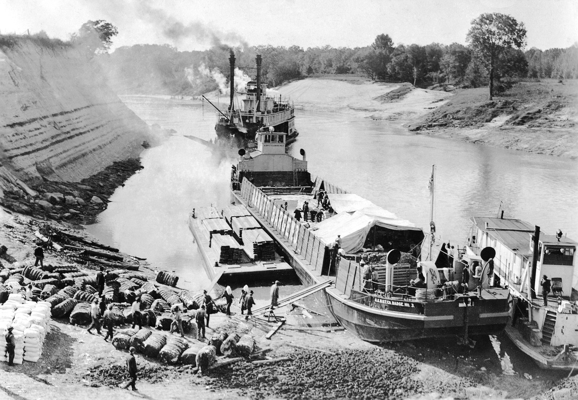 SteamboatWithAlabamaAndNewOrleansBargeCoBargeNo3EXP