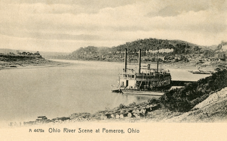 TowboatBOAZatPomeroyOHIO27Dec1906ForNORI