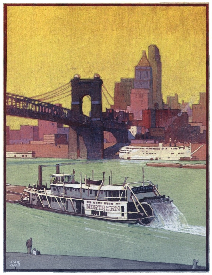 TowboatNORTHERNLeslieRagan1935PosterArt