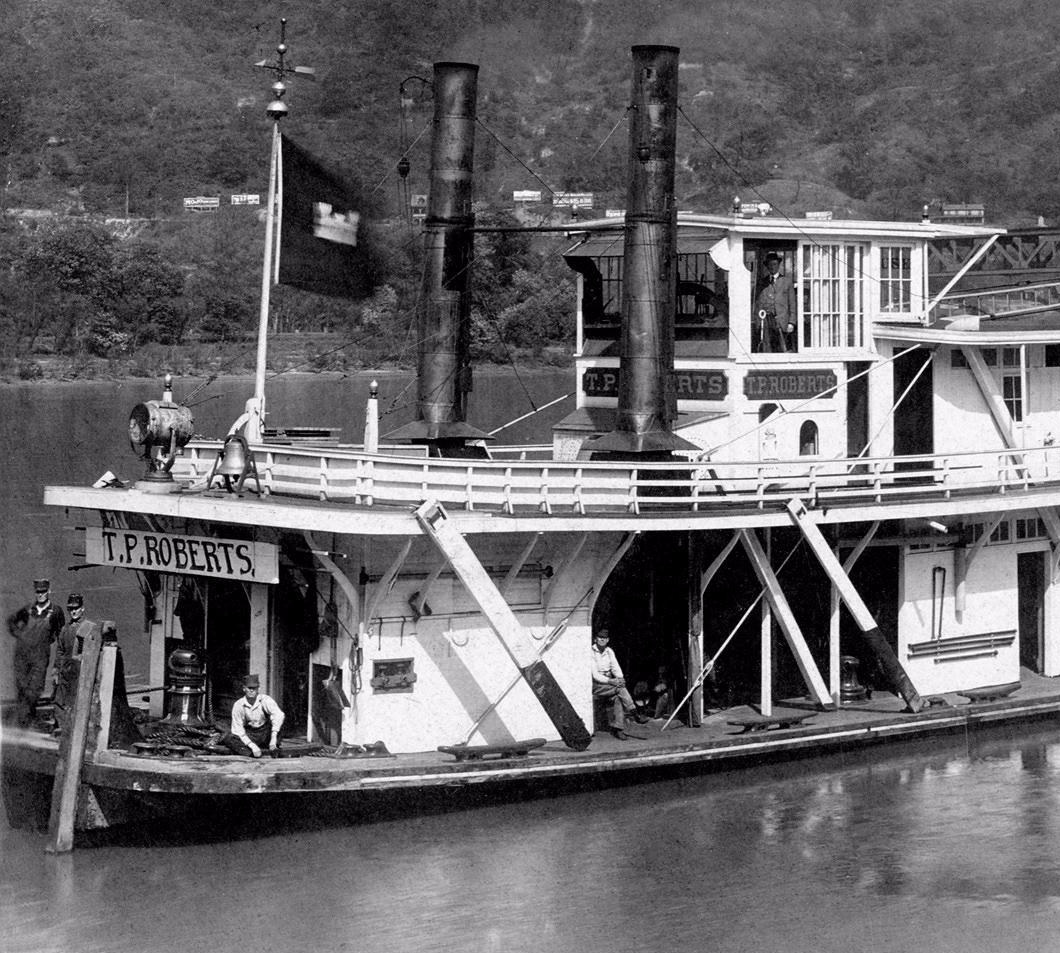 TowboatT.P.RobertsDetailBowStacksPilotHouseForTheMUSEUM