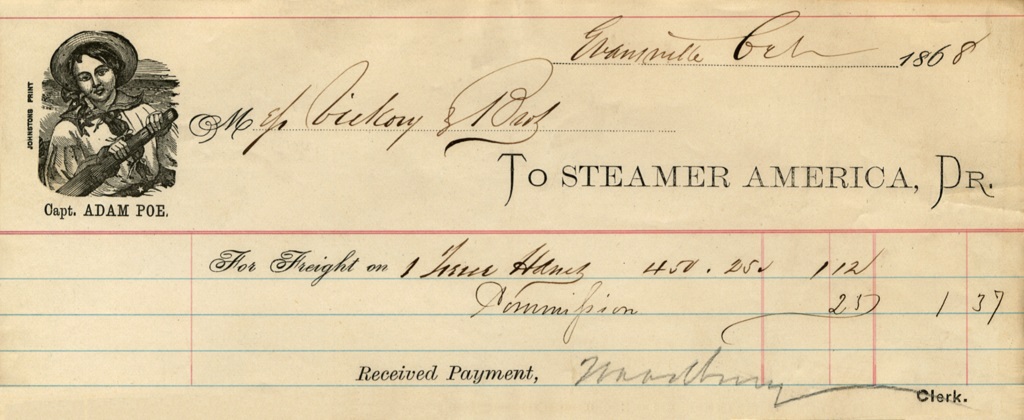 WaybillAMERICA1868ForNORI