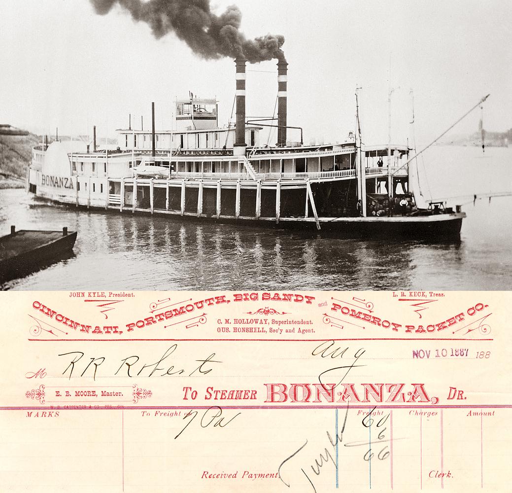 WaybillBONANZA10Nov1887withPhoto