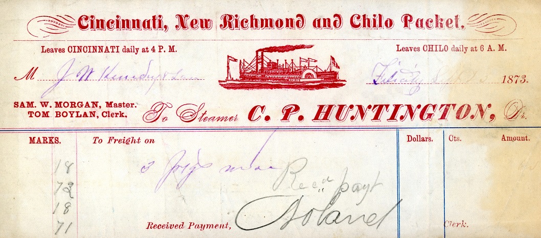 WaybillC.P.HUNTINGTON1873-33percentForNORI