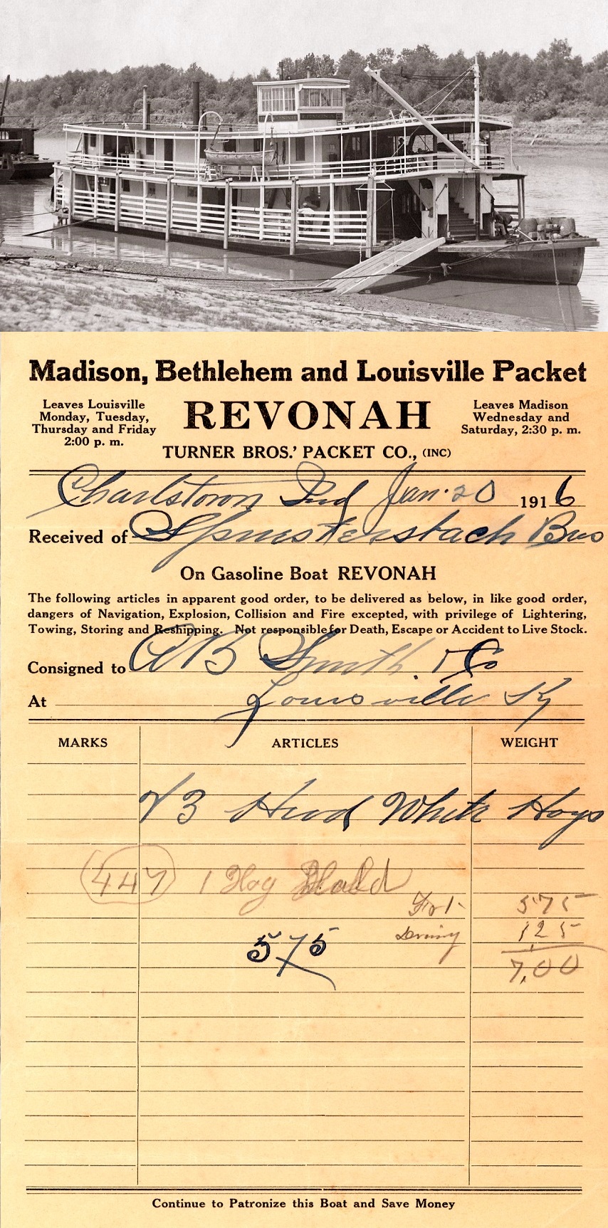 WaybillFromGasboatREVONAH1916withPhotoOfTheBoatForNORI