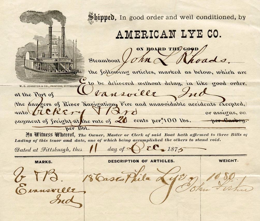 WaybillJohnLRhoads11Dec1875