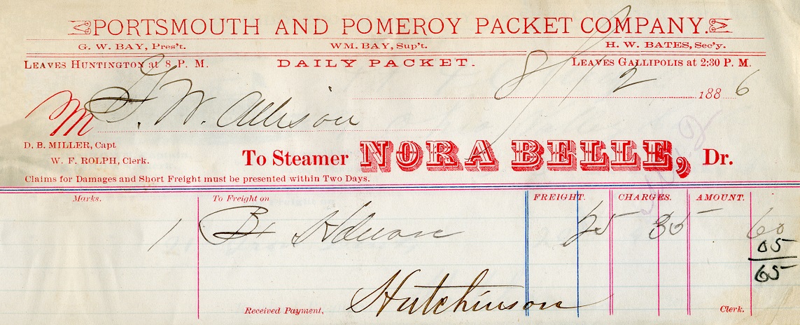 WaybillNoraBelle1886ForNORI