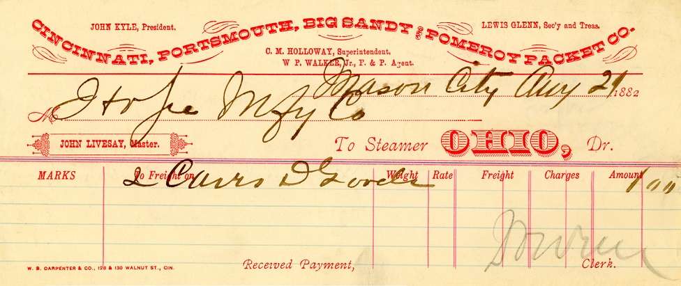 WaybillOHIO1882AugustForNORI