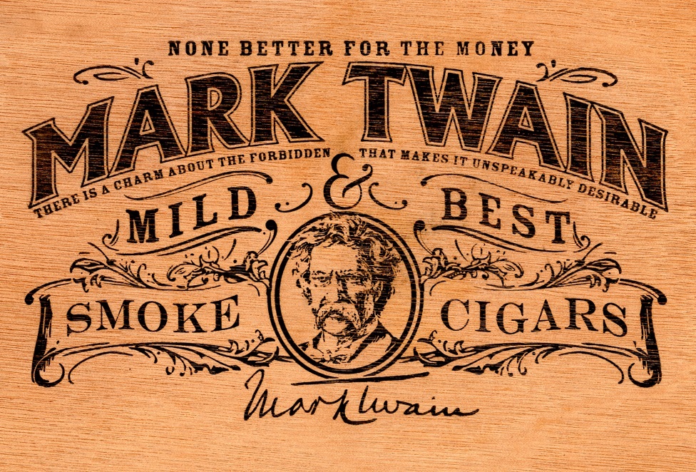 XYZ_CigarBoxLidWoodMarkTwainForNORI