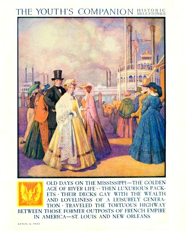 YouthsCompanion6April1922MilestonesSTEAMBOATSreducedForNORI