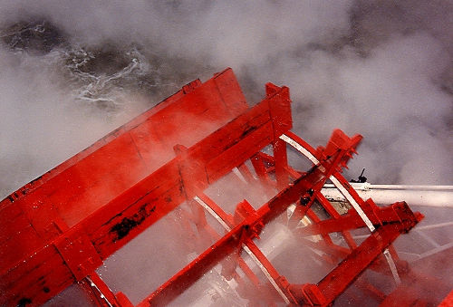 paddlewheel steamboat