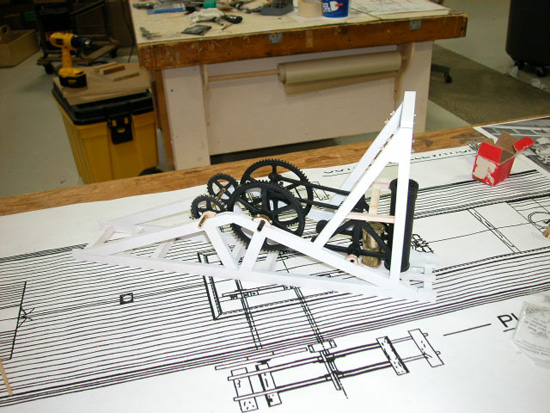 Clermont model boat