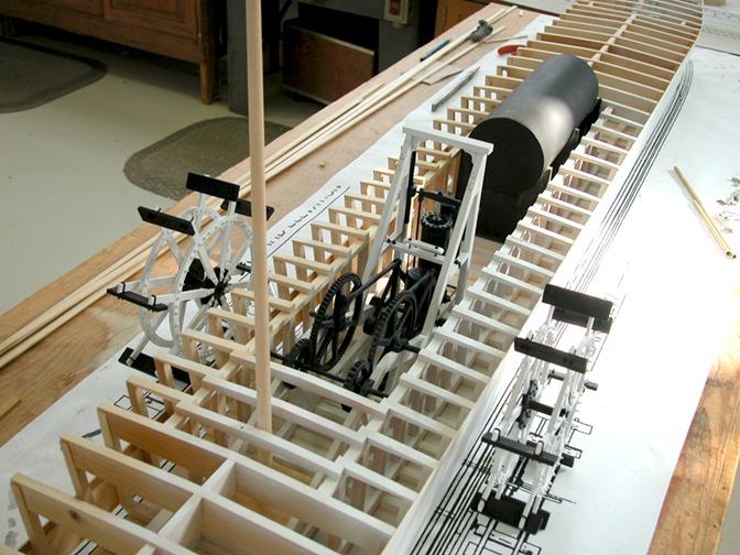 Clermont model boat