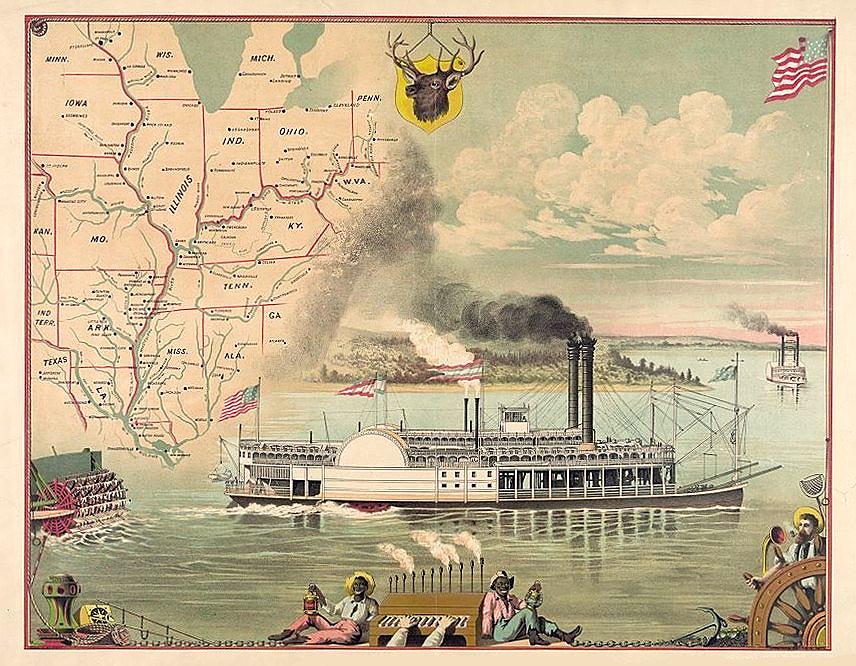 steamboat illustration