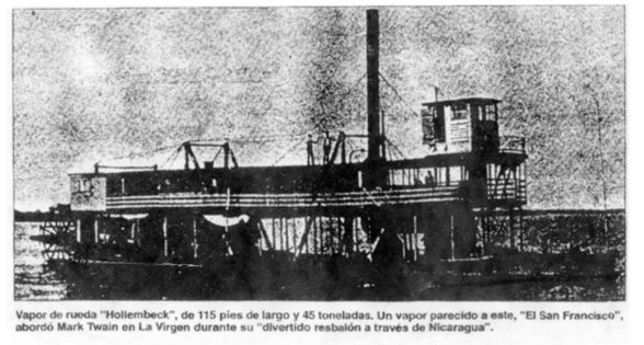 steamboats in Nicaragua