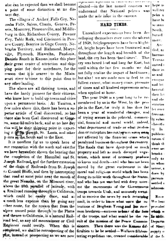 steamboat history in Rulo, Nebraska