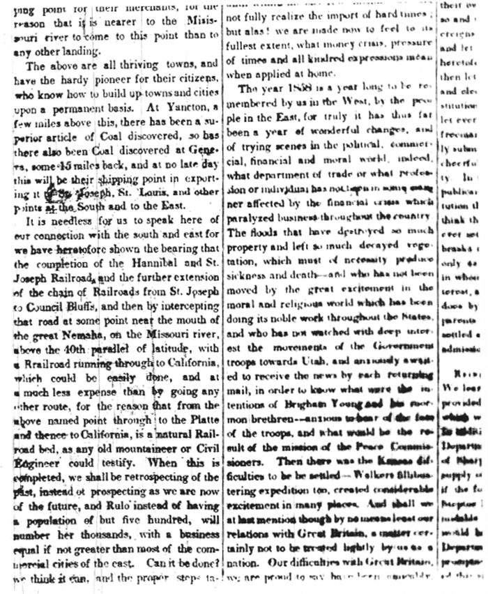 steamboat history in Rulo, Nebraska