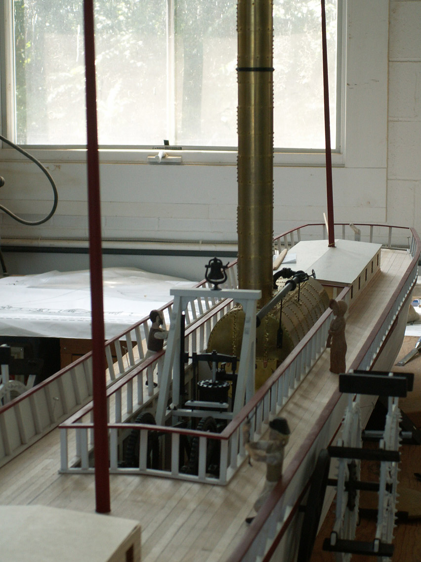 Clermont model boat